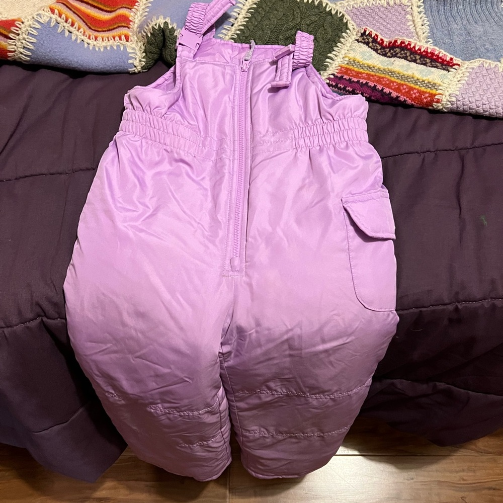 Purple Kids Snow Pants